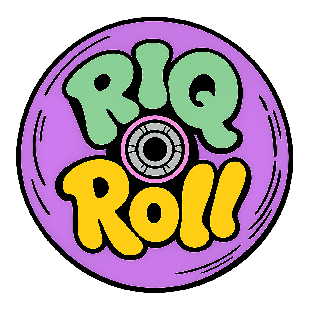 RIQ Roll circular logo artwork
